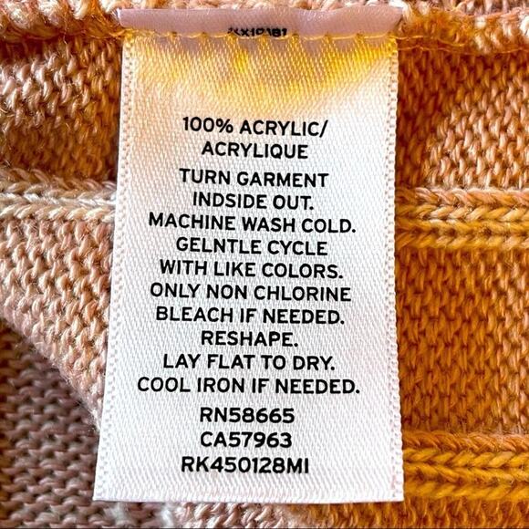 Abound Dusty Pink Cowl Neck Cropped Sweater NWT Small - Picture 4 of 7